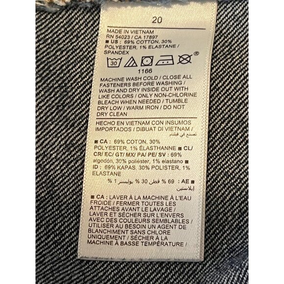 Old Navy Women's Mid-Rise Wow Boot-Cut Jeans Plus Size 20 Dark Rinse Denim - Picture 4 of 14